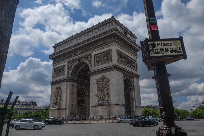 Arco del Triunfo en París
